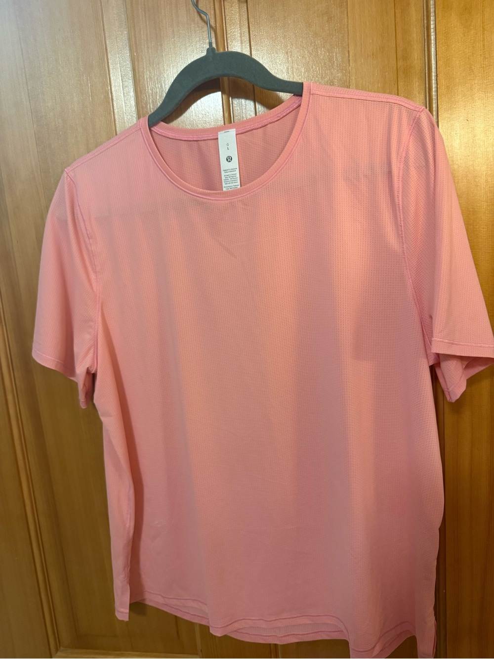 lululemon athletica Women's lightweight running Short Sleeve Tee - Coral